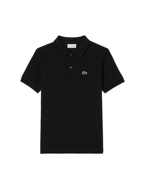 Playera tipo polo Lacoste de algodón para niño