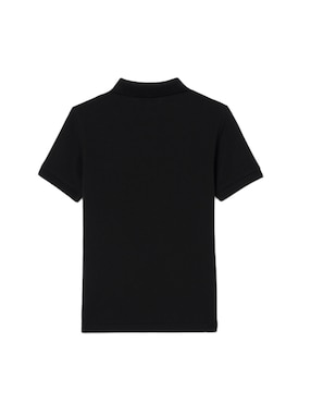 Playera tipo polo Lacoste de algodón para niño