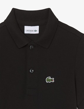 Playera tipo polo Lacoste Core collection de algodón para niño