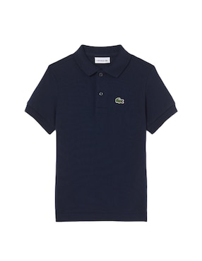 Playera tipo polo Lacoste de algodón para niño