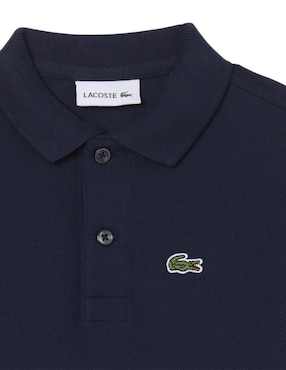 Playera tipo polo Lacoste de algodón para niño