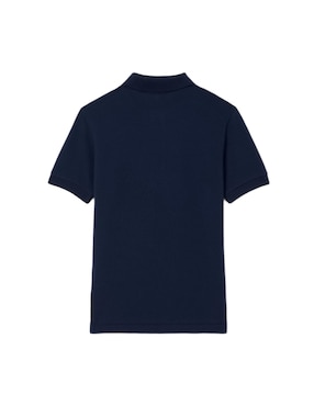 Playera tipo polo Lacoste de algodón para niño
