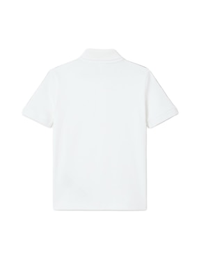 Playera tipo polo Lacoste de algodón para niño