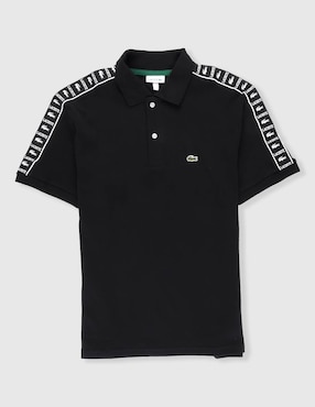 Playera tipo polo Lacoste de algodón para niño