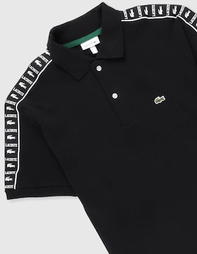 Playera tipo polo Lacoste de algodón para niño