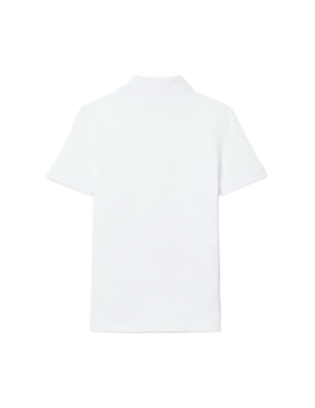 Playera tipo polo Lacoste de algodón para niño