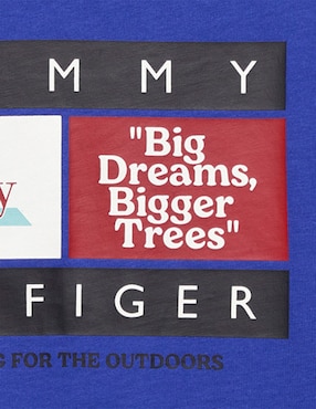 Playera Tommy Hilfiger manga corta para niño