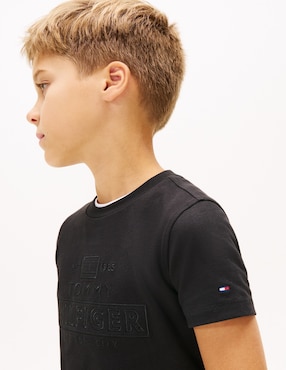 Playera Tommy Hilfiger manga corta para niño