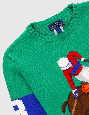 Suéter cerrado Polo para niño