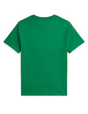Playera Polo Oso manga corta para niño