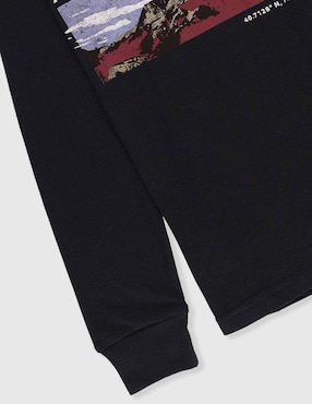 Playera Abercrombie & Fitch manga larga para niño