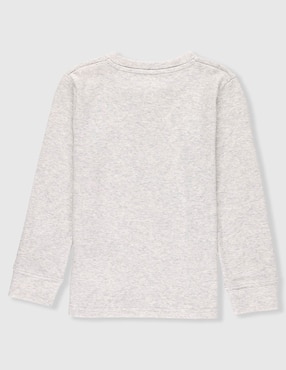 Playera Abercrombie & Fitch manga larga para niño