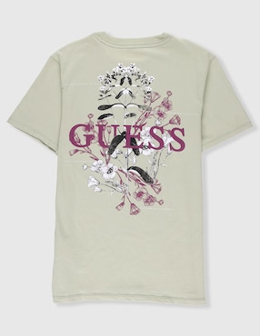 Playera Guess manga corta para niña