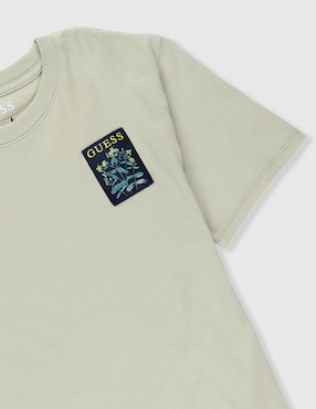 Playera Guess manga corta para niña