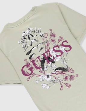 Playera Guess manga corta para niña
