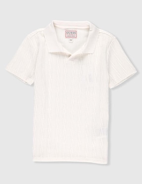 Playera tipo polo Guess para niño
