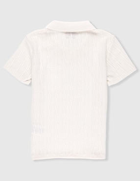 Playera tipo polo Guess para niño