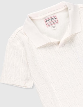 Playera tipo polo Guess para niño