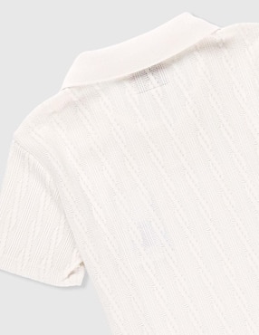 Playera tipo polo Guess para niño
