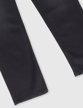 Jeans straight Guess lavado obscuro para niño