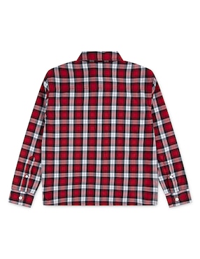 Camisa casual Abercrombie & Fitch de algodón manga larga para niño