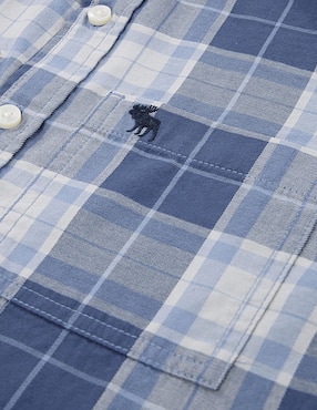 Camisa casual Abercrombie & Fitch de algodón manga larga para niño
