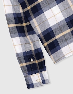 Camisa casual Abercrombie & Fitch de algodón manga larga para niño