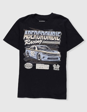 Playera Abercrombie & Fitch manga corta para niño