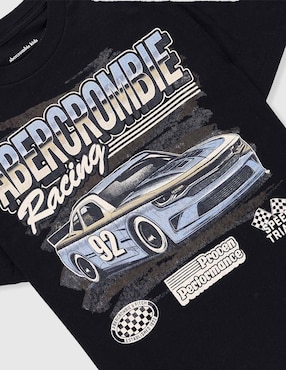 Playera Abercrombie & Fitch manga corta para niño