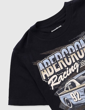 Playera Abercrombie & Fitch manga corta para niño