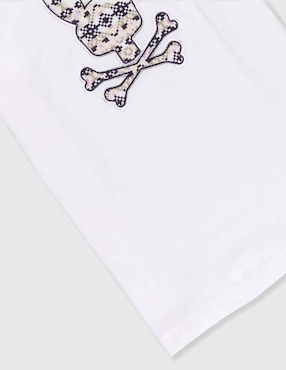 Playera Psycho Bunny manga corta para niño