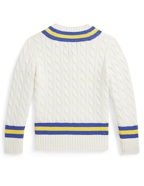 Suéter acanalado Polo para niño