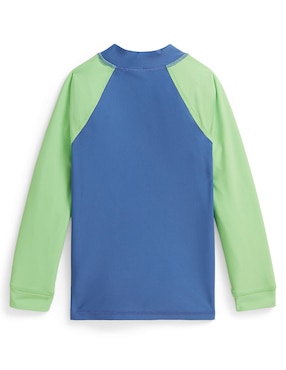 Wetshirt Polo Ralph Lauren estampado bloques de color para niño