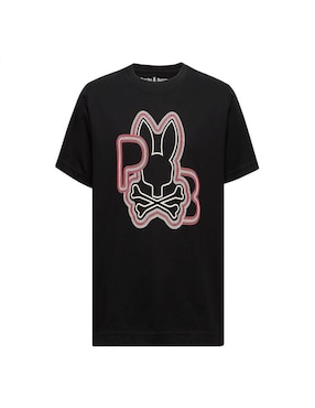 Playera Psycho Bunny FD25 manga corta para niño