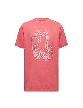 Playera Psycho Bunny FD25 manga corta para niño