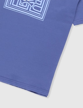 Playera Psycho Bunny manga corta para niño