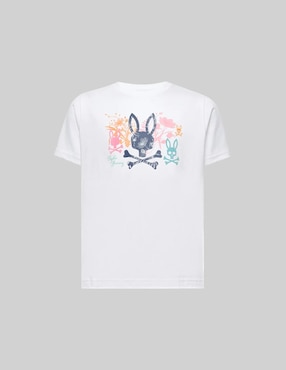 Playera Psycho Bunny manga corta para niño