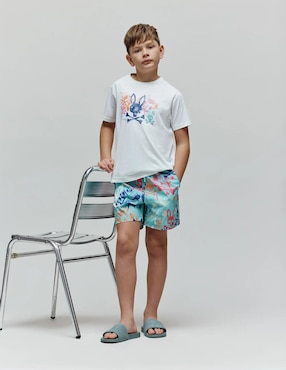 Short Psycho Bunny HD25 para niño