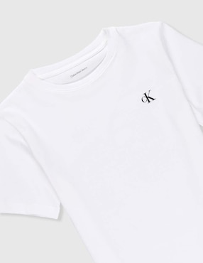 Set playera Calvin Klein manga corta para niño