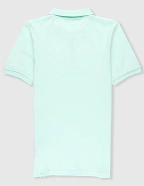 Playera tipo polo Nautica de algodón para niño