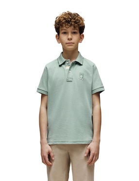 Playera tipo polo Psycho Bunny para niño