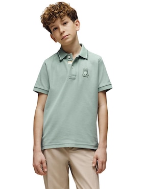Playera tipo polo Psycho Bunny para niño