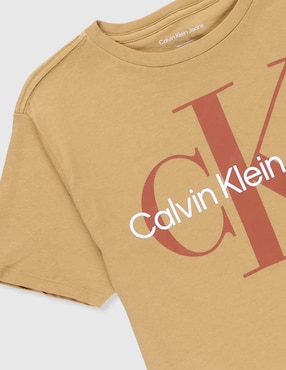 Playera Calvin Klein manga corta para niño