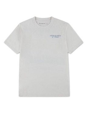 Playera Abercrombie & Fitch manga corta para niño