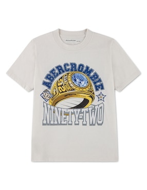 Playera Abercrombie & Fitch manga corta para niño