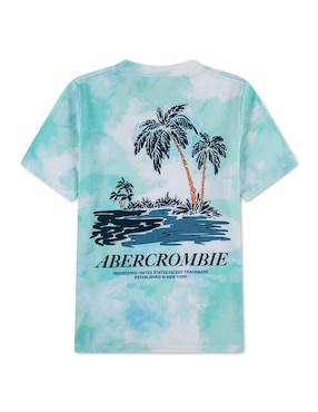 Playera Abercrombie & Fitch manga corta para niño