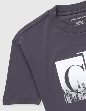 Playera Calvin Klein manga corta para niño