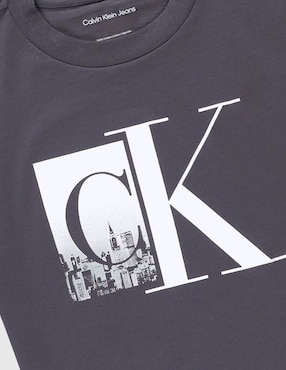 Playera Calvin Klein manga corta para niño