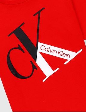 Playera Calvin Klein manga corta para niño