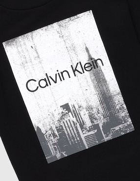 Playera Calvin Klein manga corta para niño